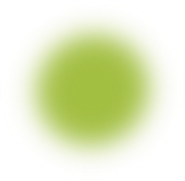 Green Blurred Circle